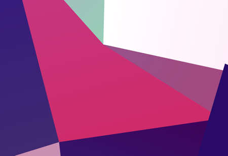 Bright ultraviolet geometric background with triangles of different shapes and scales. Triangulation...