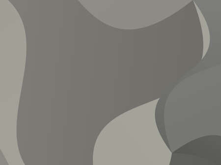 Gray geometric background with triangles of different shapes and scales. Wave Triangulation pattern. Low polygon. Vector illustration. Rectangular, horizontalのイラスト素材