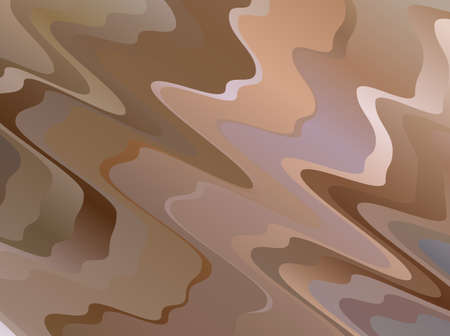 Abstract pattern with bent  lines. Colorful illustration in abstract marble style with gradient. Elegant bright background, liquid texture for your booklets, covers, banners.  Vector illustrationのイラスト素材