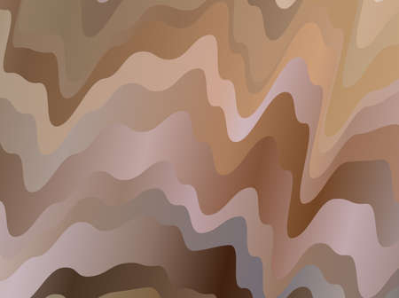 Abstract pattern with bent  lines. Colorful illustration in abstract marble style with gradient. Elegant bright background, liquid texture for your booklets, covers, banners.  Vector illustrationのイラスト素材