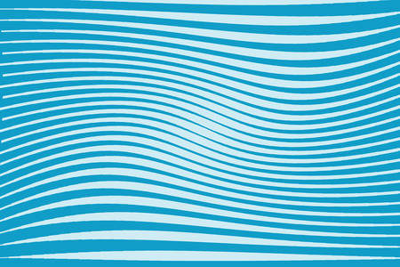 Abstract pattern. Texture with wavy, curves lines. Optical art background. Wave design blue color....