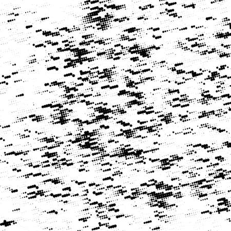 Grunge halftone pattern. Pointillism, stipplism style. Textured background with dots, circles, Points of different scale. Scalable vector graphics.のイラスト素材