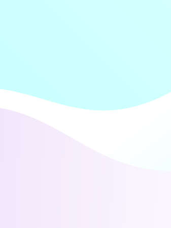 Elegant geometric pattern. The combination of wavy shapes of different shades of pale, light violet, blue color. Minimalist vector graphics. Simple design for covers, banners, cards, posters.のイラスト素材