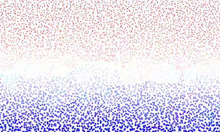 USA Veterans Day stars flying background. Holiday confetti in US flag colors for. Vector...