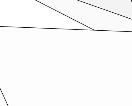 Asymmetrical texture with random chaotic lines, abstract geometric pattern. Black and white vector...