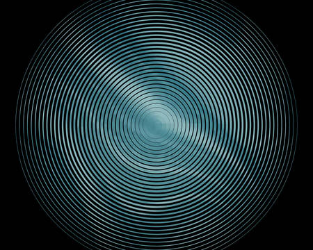 Trendy concentric, great design for any purposes. Vector template. Modern graphic design elements. Trendy dynamic wallpaper. Creative geometric wallpaper.のイラスト素材