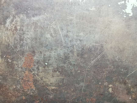 Abstract old metal surface for wallpaper design. Grunge backdrop. Gray texture background aluminum brushed silver. Brushed surface. Steel plate metal background. Material design.の写真素材
