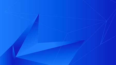 Polygonal pattern. Future technology concept. Color geometric pattern. Abstract polygonal space. Vector abstract design banner web template. Connection structure futuristic polygon concept.のイラスト素材