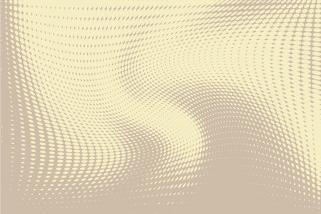 Halftone dotted background. Halftone effect vector pattern. Halftone dots vector pattern.のイラスト素材