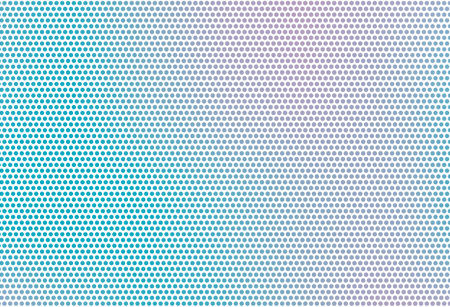 Abstract geometric background with blue and white halftone dots. Vector illustrationのイラスト素材