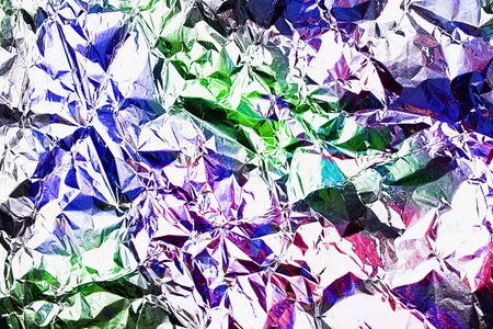 Purple foil abstract  in trending neon colors.の写真素材