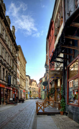 Beautiful architecture of Torun city in Polandのeditorial素材