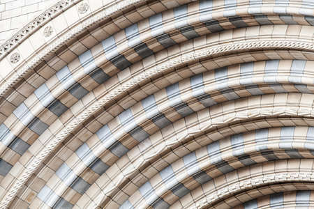Architecture detail of london's natural history museum