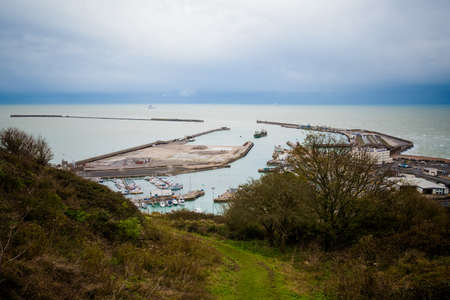 White cliffs of Dover landscape photo