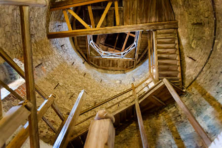 Beautiful Stramberk in Czech republic. View from famous tower.の写真素材