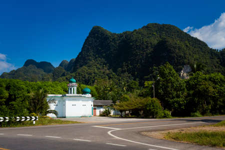 Beautiful view on Khao Thong in Krabi, Thailand. Landscape taken in south east Asia.