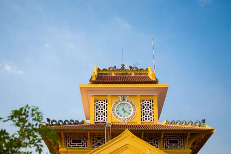 City details of Ho Chi Minh, Saigon, Vietnam. Beautiful cityscape.