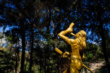Beautiful mountain Prenn Falls in Da Lat, Vietnam. Lam Dong province.の写真素材