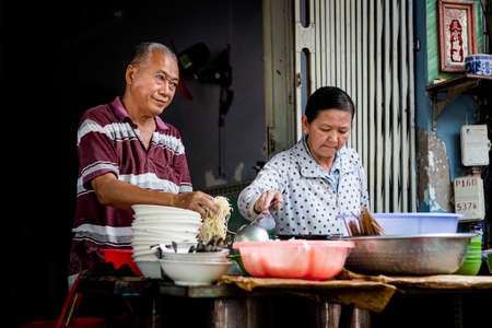 Ho Chi Minh, Vietnam - January 2020: Beautiful landmark of Saigonのeditorial素材