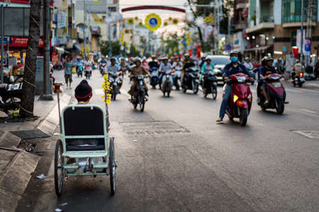 Ho Chi Minh, Vietnam - January 2020: Beautiful landmark of Saigonのeditorial素材