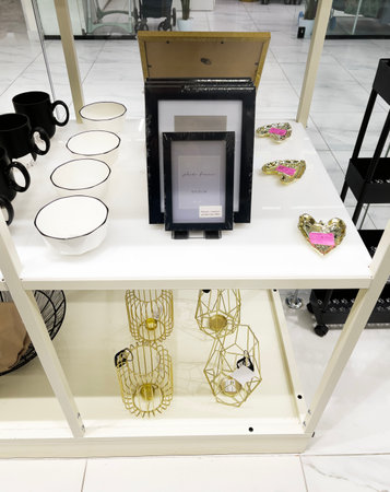 Shop window. Storefront. Home Interior. Household.