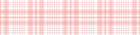 Checked pattern vector background in pink and white. Geometric plaid border seamless design. For