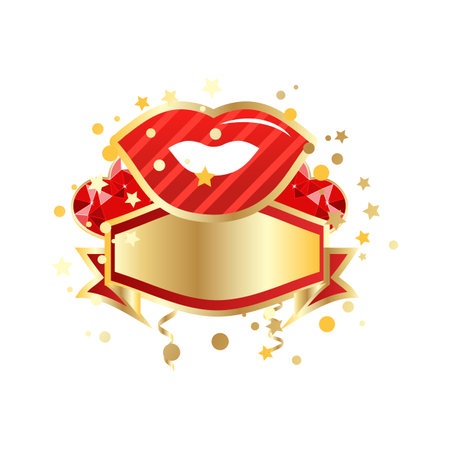 International kissing day, vector cartoon illustration.のイラスト素材