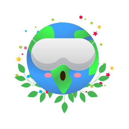 World Sleep Day Relaxation Awareness Vector Illustrationのイラスト素材