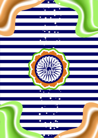 Hindi Diwas National Language Celebration Illustration.のイラスト素材