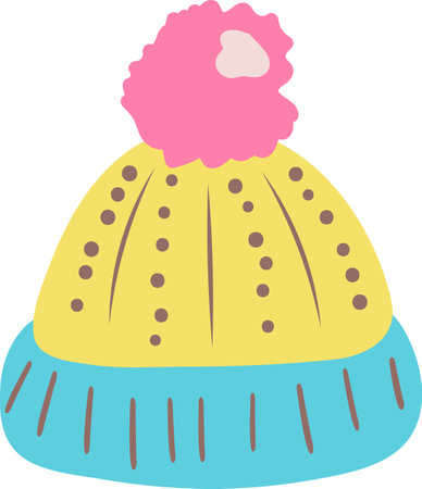 Hobby accessories knitting vector illustration on white background.のイラスト素材