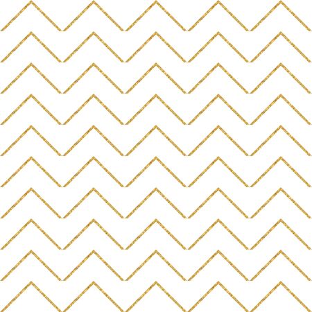 Gold geometric seamless pattern. Vector illustration.のイラスト素材