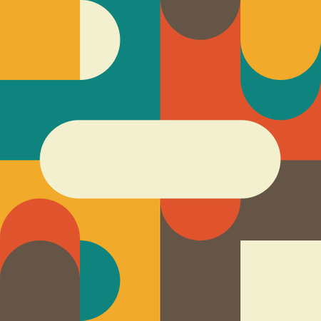 Abstract geometric shapes background. Vector illustrationのイラスト素材