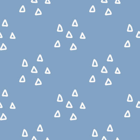 Seamless pattern. Cartoon childish hand-drawn illustration. Digital print