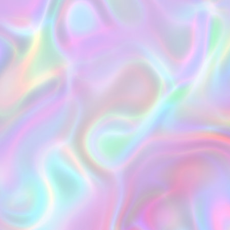 Iridescent holographic texture background. Excellent for web design, posters, covers, social media, packaging, fashion, or any other creative projectsの写真素材
