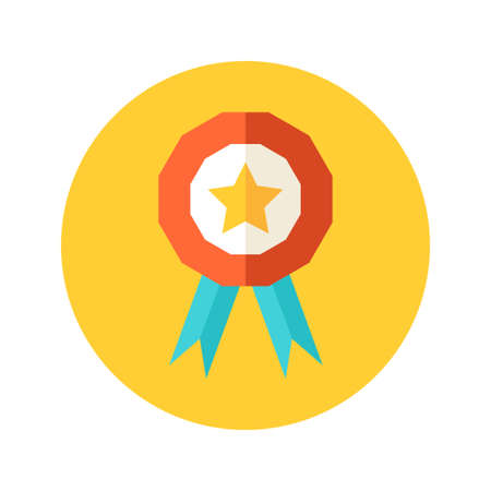 Illustration of Flat award iconのイラスト素材