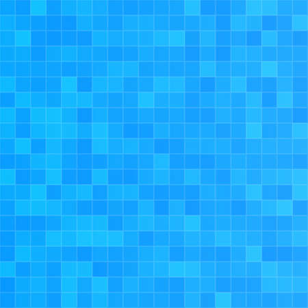 Squared blue seamless pattern. Vector backgroundのイラスト素材