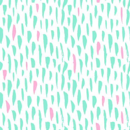Calligraphic illustration of a Seamless Pattern Trendy Brush Strokes.のイラスト素材