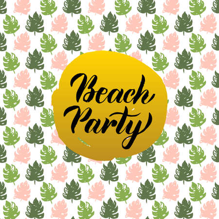 Beach party design.のイラスト素材