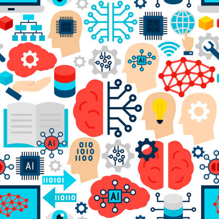 Machine Learning Seamless Pattern