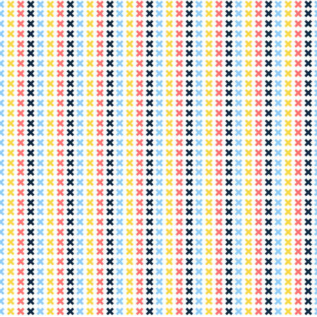 Cross Seamless Patternのイラスト素材