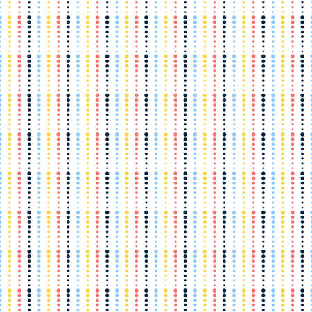 Colorful Dot Seamless Patternのイラスト素材