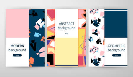 Geometric Web Designのイラスト素材