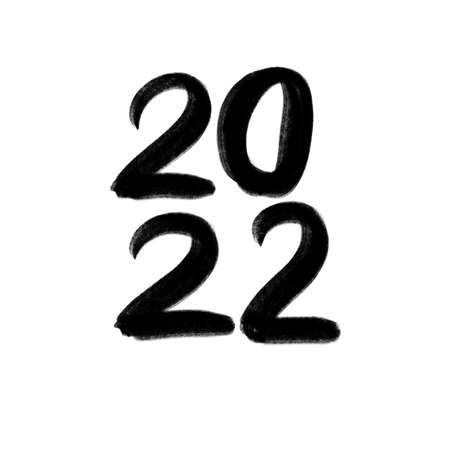 2022 Handwritten Brushpen Lettering