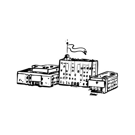 Karazin Kharkiv National University Public Administrationのイラスト素材