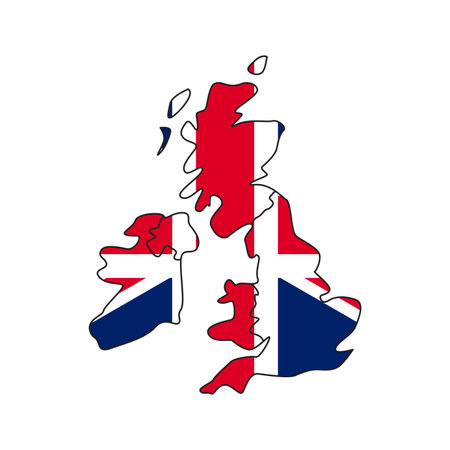 Great Britain Country Flagのイラスト素材
