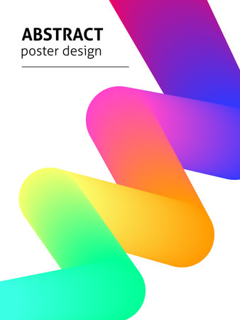 Modern Colorful Posterのイラスト素材