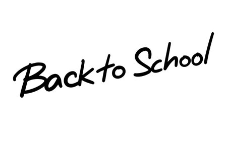 Back to school monolineのイラスト素材