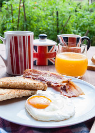 English breakfastの写真素材