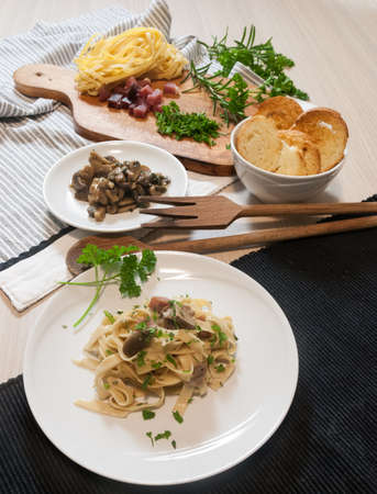 Tagliatelleの写真素材