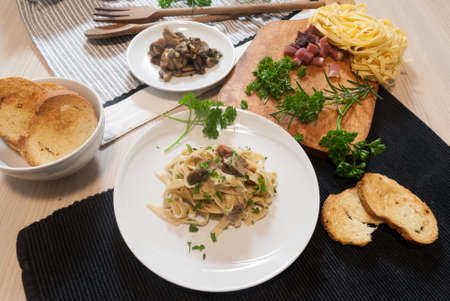 Tagliatelleの写真素材